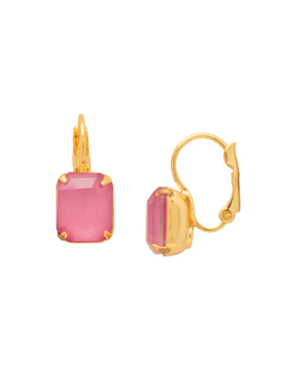 Sorrelli Peony Pink Lacquer Octavia Dangle Earrings