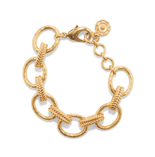 Capucine de Wulf Cleopatra Regal Link Bracelet, 7+1.5" - Gold