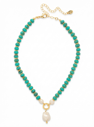 Sorrelli Turquoise Sea Isle Pendant Necklace