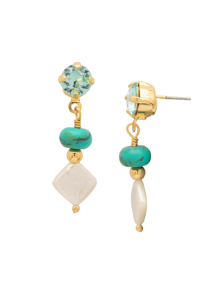 Sorrelli Turquoise Tybee Dangle Earrings