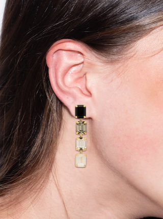 Sorrelli Starry Night Octavia Repeating Dangle Earrings