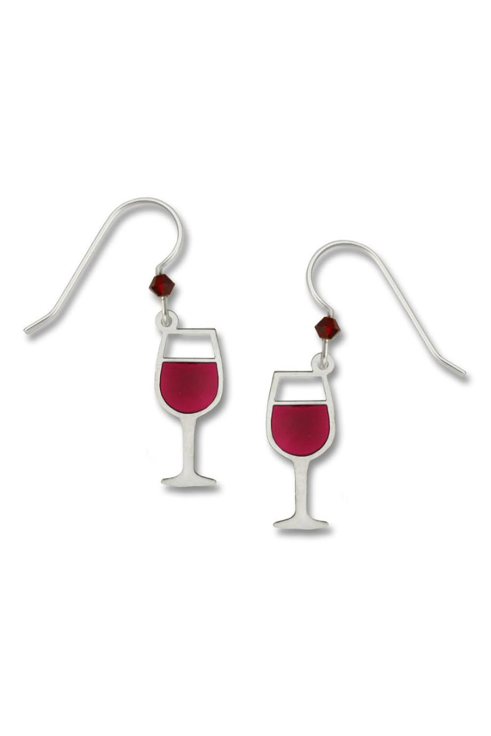 Sienna Sky Red Wine Earrings