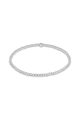 ENewton Classic Silver 2.5mm Bead Bracelet