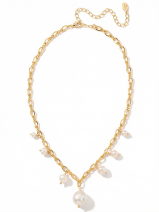 Sorrelli Amelia Pearl Tennis Necklace
