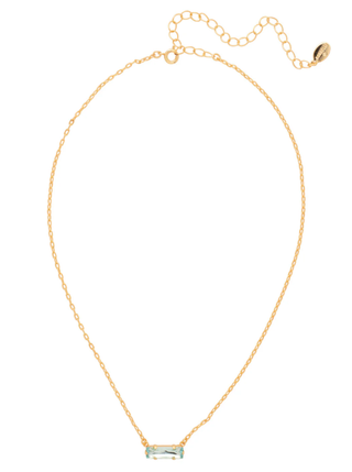Sorrelli Aquamarine Bindi Pendant Necklace