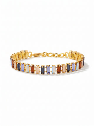 Sorrelli Bianca Tennis Bracelet Denim Moon
