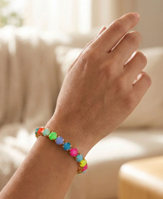 Sorrelli Candy Carnival 7 Inch Sienna Stretch Bracelet