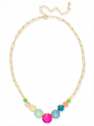 Sorrelli' Candy Carnival Calista Tennis Necklace