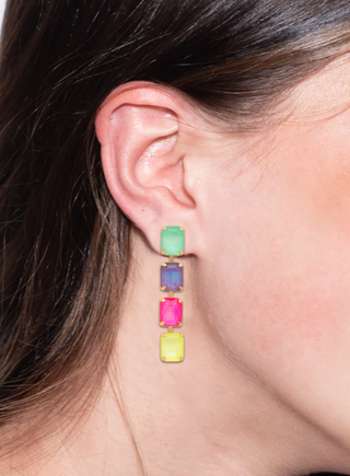 Sorrelli Candy Carnival Octavia Repeating Dangle Earrings
