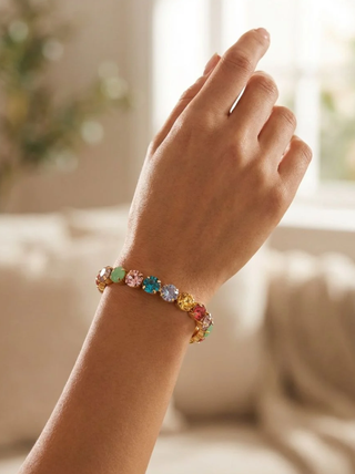 Sorrelli Candy Pop 7 Inch Sienna Stretch Bracelet