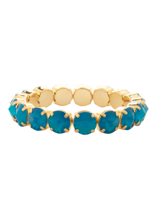 Sorrelli Caribbean Blue Opal London Stretch Bracelet