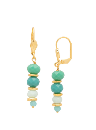 Sorrelli Coastal Dreams Auger Beaded Dangle Earrings