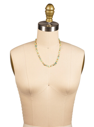 Sorrelli Coastal Dreams Classic Tee-Shirt Tennis Necklace