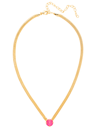 Sorrelli Electric Pink Rowan Pendant Necklace