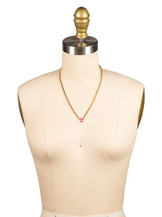 Sorrelli Electric Pink Rowan Pendant Necklace