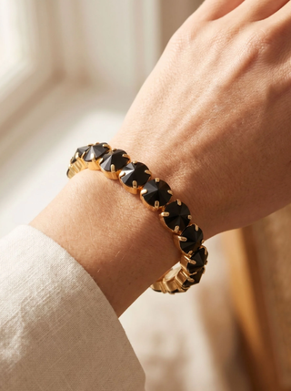 Sorrelli Jet London Stretch Bracelet