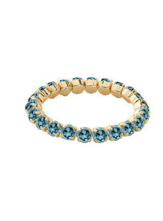 Sorrelli Light Aqua 7 Inch Sienna Stretch Bracelet