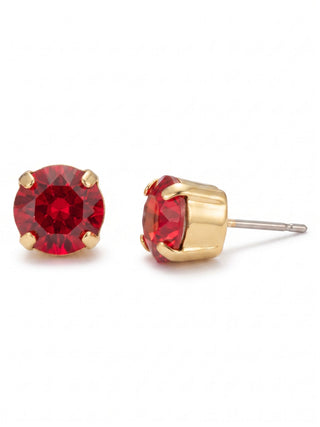 Sorrelli Light Siam Simple Stud Earrings