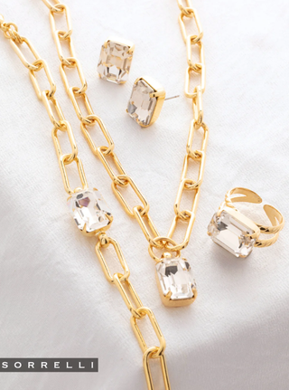 Sorrelli Nia Crystal Tennis Bracelet