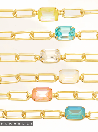 Sorrelli Nia Crystal Tennis Bracelet