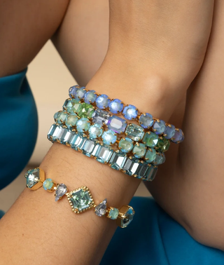 Sorrelli Ocean Delite 7 Inch Sienna Stretch Bracelet