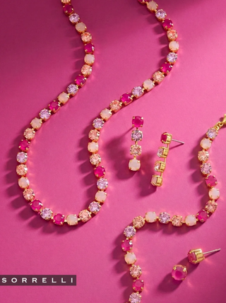 Sorrelli Panama Rose Matilda Tennis Necklace