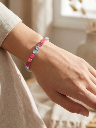Sorrelli Peony Breeze Sienna Tennis Bracelet