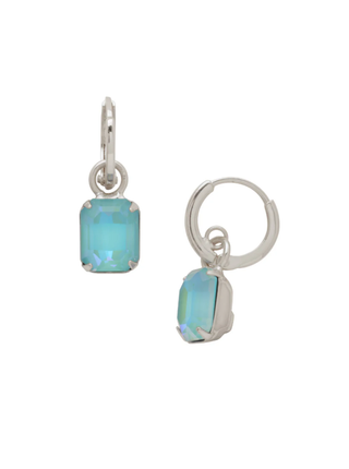 Sorrelli Summer Blue Delite Octavia Huggie Hoops Earrings