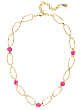 Sorrelli Ultra Pink Paige Tennis Necklace