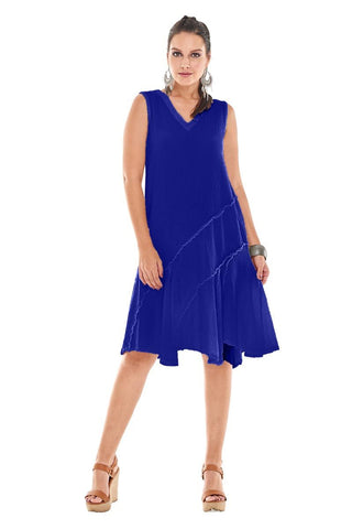 Oh My Gauze Tabasco Dress Cobalt