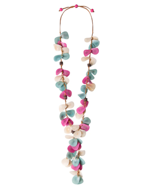 Tagua Celeste Combo Chelsea Necklace