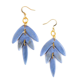 Tagua Lana Biscayne Bay Earrings