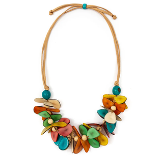 Tagua Multi Mariposa Necklace