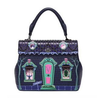 Vendula London Cat Dracula's Haunted House Grace Bag Front Image