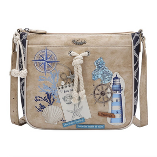 Vendula London English Coast Scrapbook Marnie Crossbody Front