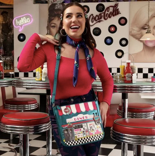 Vendula London Kitty’s Diner Taylor Bag Styled