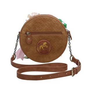 Vendula London Pony Club Rosette Edition Apollo Round Crossbody Back