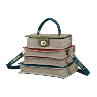 Vendula London Between the Covers Bookbinders Book Stack Bag