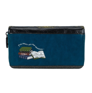 Vendula London Between the Covers Bookbinders Large Zip Around Wallet