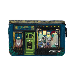 Vendula London Between the Covers Bookbinders Medium Zip Around Wallet
