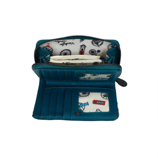 Vendula London Between the Covers Bookbinders Medium Zip Around Wallet