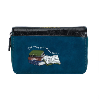 Vendula London Between the Covers Bookbinders Medium Zip Around Wallet