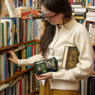 Vendula London Between the Covers Bookbinders Medium Zip Around Wallet