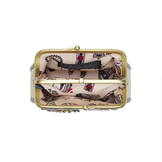 Vendula London Posies and Patisseries Clipper Coin Purse