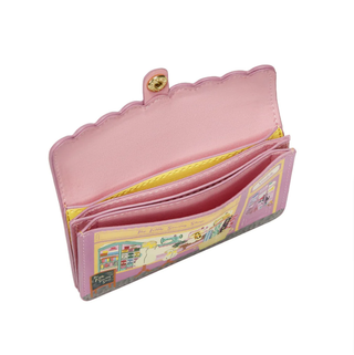 Vendula London Sewing Shop Raspberry Edition Accordian Card Wallet