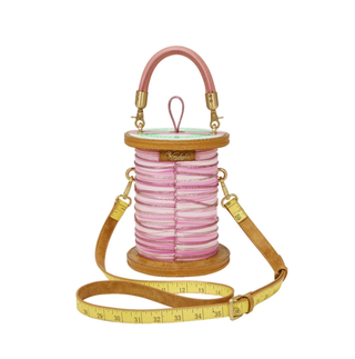 Vendula London Sewing Shop Raspberry Edition Cotton Reel Bag