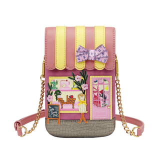 Vendula London Sewing Shop Raspberry Edition Phone Pouch