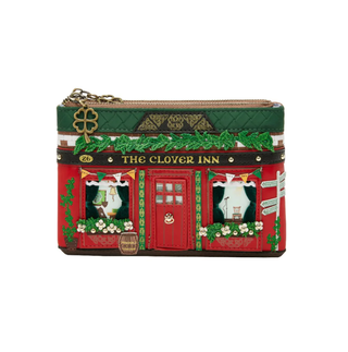 Vendula London The Clover Inn Double Zipper Coin Purse