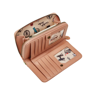 Vendula London Vendula Voyage Medium Zip Around Wallet