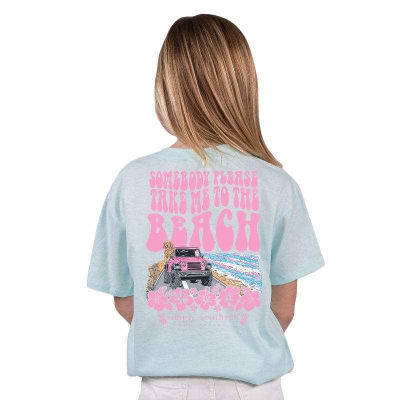Simply Southern Youth Take Me To The Beach Tee